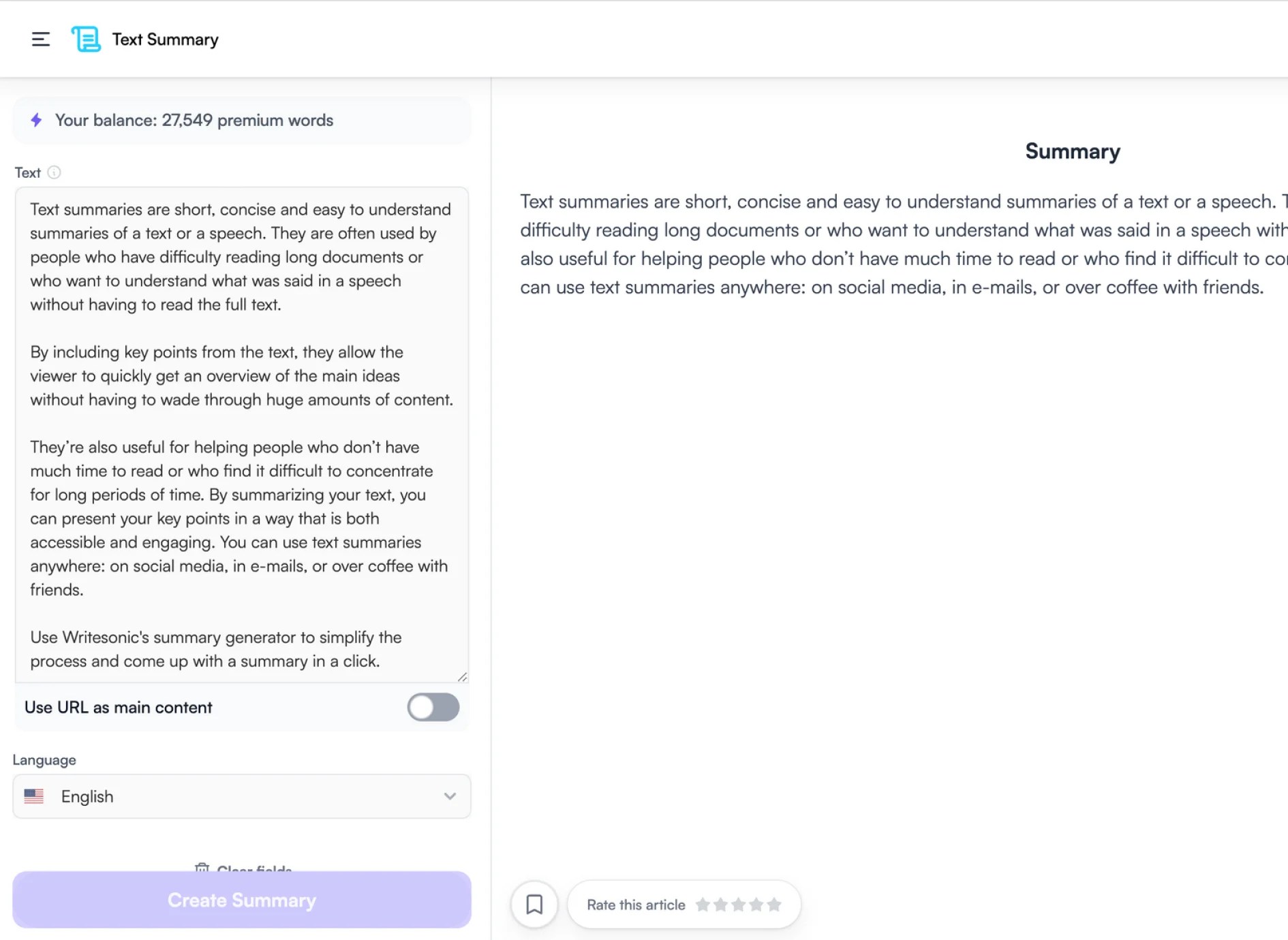 Text Summarizer AI Text Summarizer